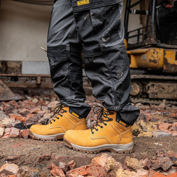 DeWalt Cranson Nubuck Leather Safety Boot-HONEY - Borderland Muff