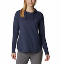Columbia Ladies Sun Trek Wicking Sun Protection Hooded Pullover -NOCTURNAL - Borderland Muff