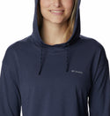 Columbia Ladies Sun Trek Wicking Sun Protection Hooded Pullover -NOCTURNAL - Borderland Muff