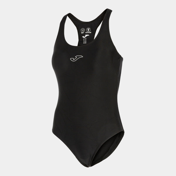 JOMA Ladies Quick Dry Chlorine Resistant Swimsuit-BLACK - Borderland Muff