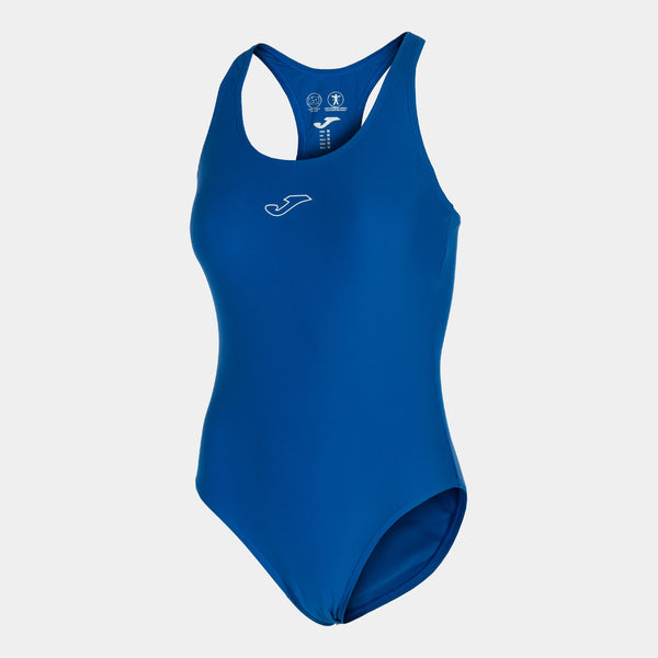 JOMA Ladies Quick Dry Chlorine Resistant Swimsuit-ROYAL BLUE - Borderland Muff