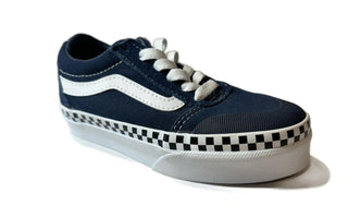 VANS Kids Ward Shoe-DRESS BLUE - Borderland Muff