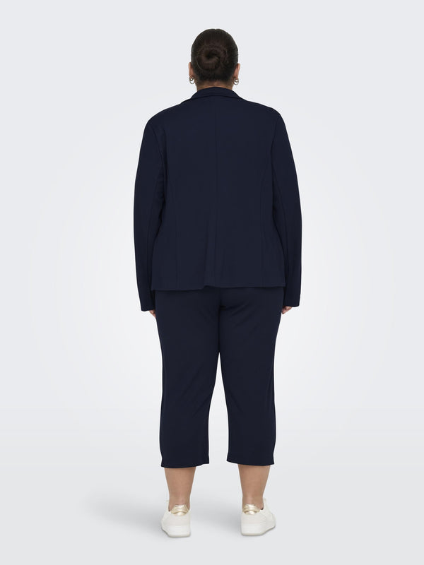 Only Carmakoma Ladies Goldtrash Plus Size Regular Fit Trousers - Borderland Muff