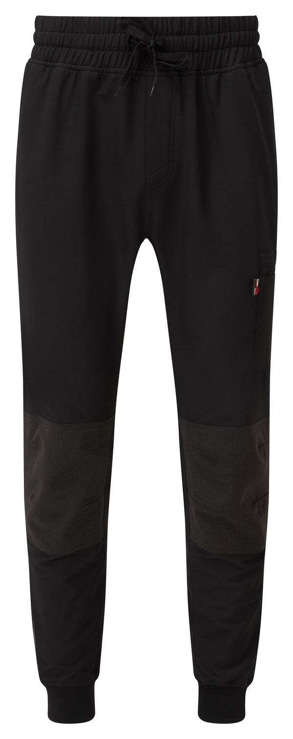 Tuff Stuff Mens Hyperflex Slim Leg 4 Way Stretch Work Trousers-BLACK - Borderland Muff