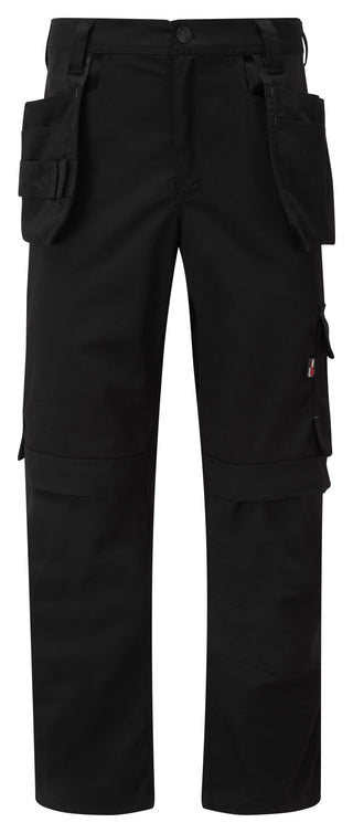 Tuff Stuff Mens Proflex Slim Leg Slim Fit Full Stretch Holster Work Trousers Black - Borderland Muff