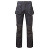 Tuff Stuff Mens Proflex Slim Leg Slim Fit Full Stretch Holster Work Trousers Grey - Borderland Muff