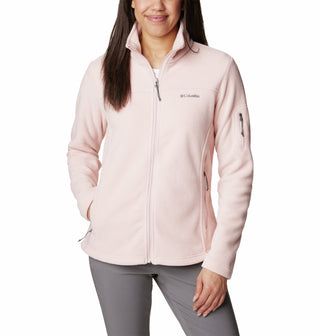 Columbia Ladies Fast Trek II regular Fit Full Zip Fleece-DUSTY - Borderland Muff