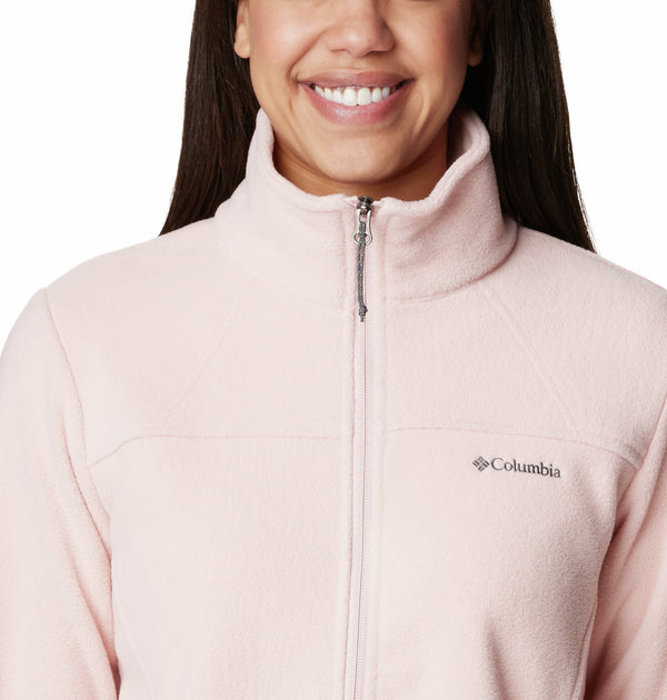 Columbia Ladies Fast Trek II regular Fit Full Zip Fleece-DUSTY - Borderland Muff