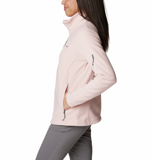 Columbia Ladies Fast Trek II regular Fit Full Zip Fleece-DUSTY - Borderland Muff