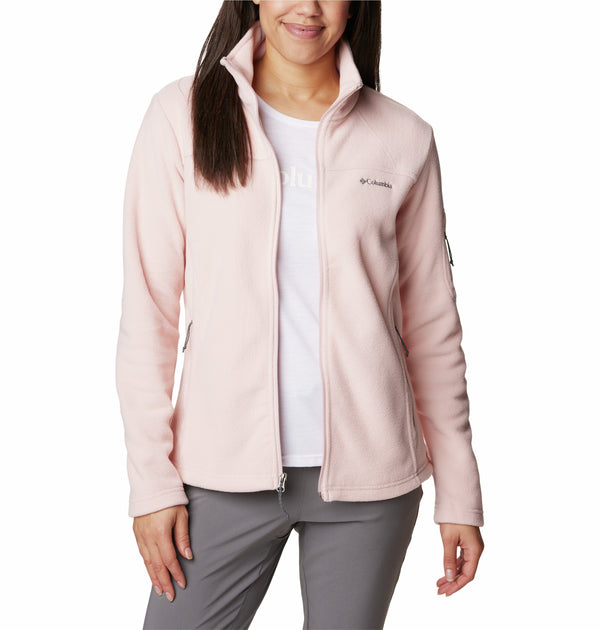 Columbia Ladies Fast Trek II regular Fit Full Zip Fleece-DUSTY - Borderland Muff