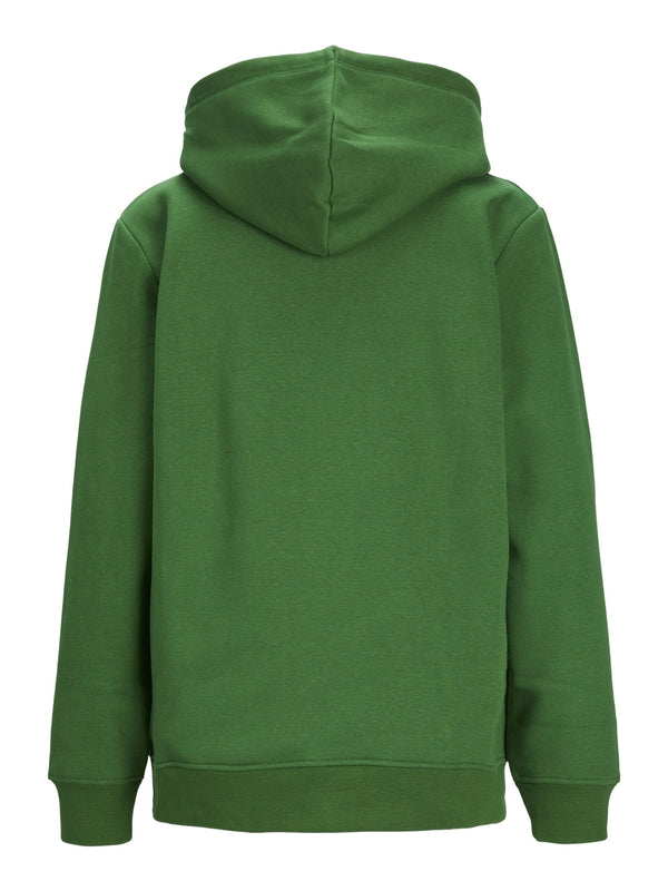 JJXX ladies Abbie Overhead Relaxed Fit Hooded Sweatshirt-GREEN - Borderland Muff