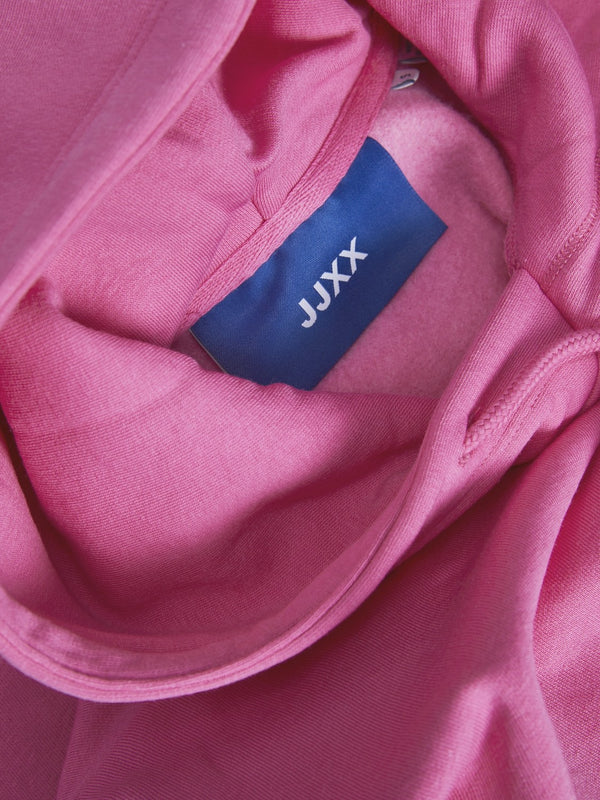 JJXX ladies Abbie Overhead Relaxed Fit Hooded Sweatshirt-ROSE - Borderland Muff