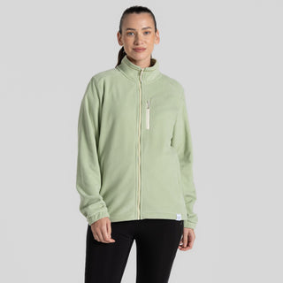 Craghoppers Ladies Miska II Full Zip Fleece-GREEN - Borderland Muff