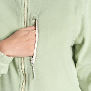 Craghoppers Ladies Miska II Full Zip Fleece-GREEN - Borderland Muff