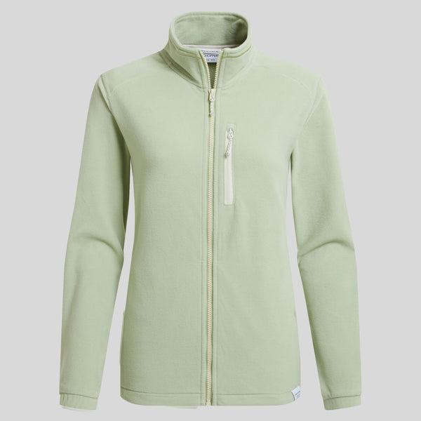 Craghoppers Ladies Miska II Full Zip Fleece-GREEN - Borderland Muff