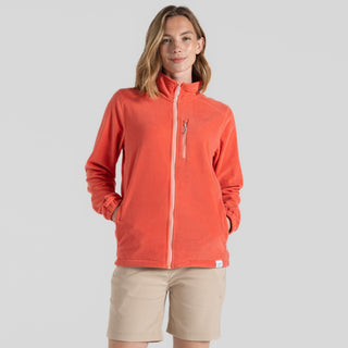 Craghoppers Ladies Miska II Full Zip Fleece-CORAL - Borderland Muff