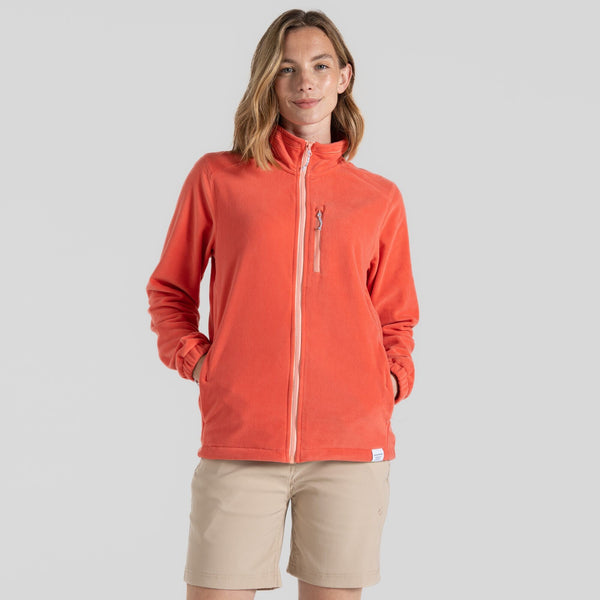 Craghoppers Ladies Miska II Full Zip Fleece-CORAL - Borderland Muff