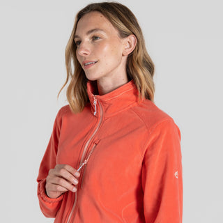 Craghoppers Ladies Miska II Full Zip Fleece-CORAL - Borderland Muff