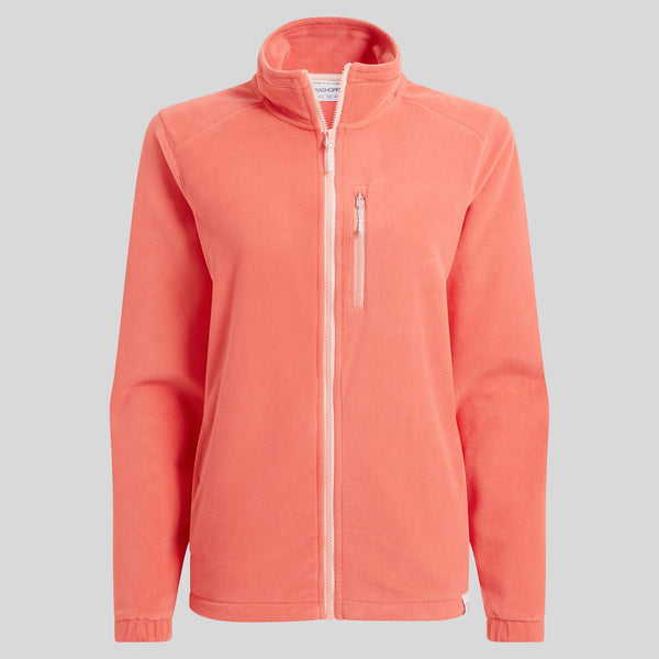 Craghoppers Ladies Miska II Full Zip Fleece-CORAL - Borderland Muff