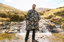 Mac in a Sac Adults Waterproof Breathable Windproof Unisex Packable Poncho-CAMO GREEN - Borderland Muff
