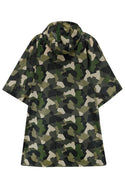 Mac in a Sac Adults Waterproof Breathable Windproof Unisex Packable Poncho-CAMO GREEN - Borderland Muff