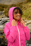 Mac in a Sac Adults Waterproof Breathable Windproof Unisex Origin Packable Jacket-PINK - Borderland Muff
