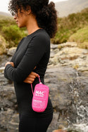 Mac in a Sac Adults Waterproof Breathable Windproof Unisex Origin Packable Jacket-PINK - Borderland Muff
