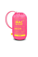 Mac in a Sac Kids Waterproof Breathable Windproof Packable Origin Jacket-NEON PINK - Borderland Muff