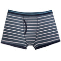 Tom Franks 3 Pack 437 Keyhole Strech Striped Trunks-MULTI COLOUR - Borderland Muff