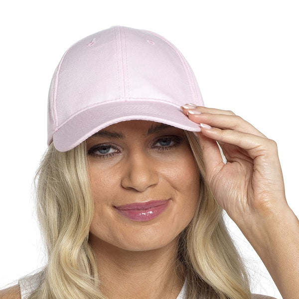 Ladies Baseball Cap-PINK - Borderland Muff