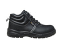 Fort Workforce Leather Safety Boots-BLACK - Borderland Muff