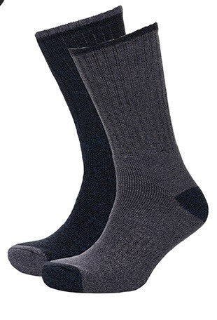 Mens 2 Pack 1014 Outdoor Sock Sizes 7-11 - Borderland Muff