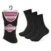 Ladies 3 Pack 498 Softtop Socks Size 4-7 - Borderland Muff