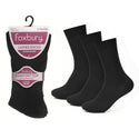 Ladies 3 Pack 498 Softtop Socks Size 4-7 - Borderland Muff