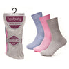 Ladies 3 Pack 498 Softtop Socks Size 4-7 - Borderland Muff