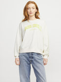 JJXX Ladies Ava Relaxed Fit Crew Neck Sweat-VANILLA - Borderland Muff