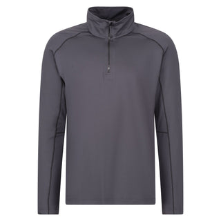 Regatta Men's Printable Core Stretch Half Zip Midlayer Ideal For Work-SEAL GREY - Borderland Muff