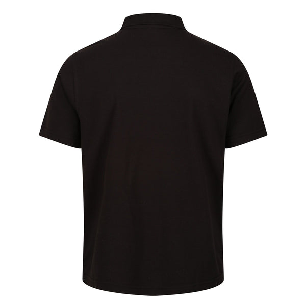 Regatta Men's 65/35 Short Sleeve Pro Work Polo Shirt-BLACK - Borderland Muff