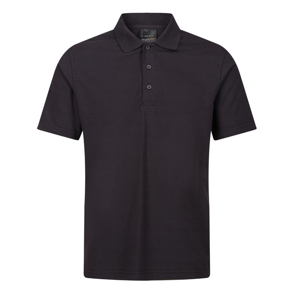 Regatta Men's 65/35 Short Sleeve Pro Work Polo Shirt-SEAL GREY - Borderland Muff