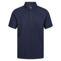 Regatta Men's 65/35 Short Sleeve Pro Work Polo Shirt-NAVY - Borderland Muff