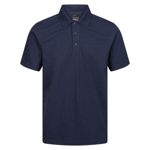 Regatta Men's 65/35 Short Sleeve Pro Work Polo Shirt-NAVY - Borderland Muff