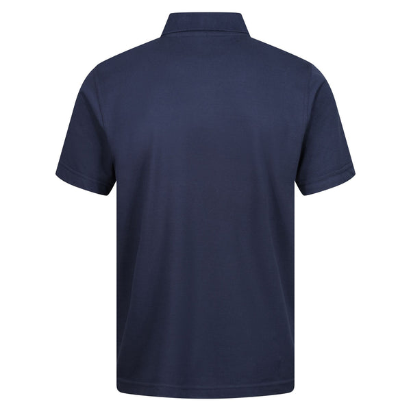 Regatta Men's 65/35 Short Sleeve Pro Work Polo Shirt-NAVY - Borderland Muff