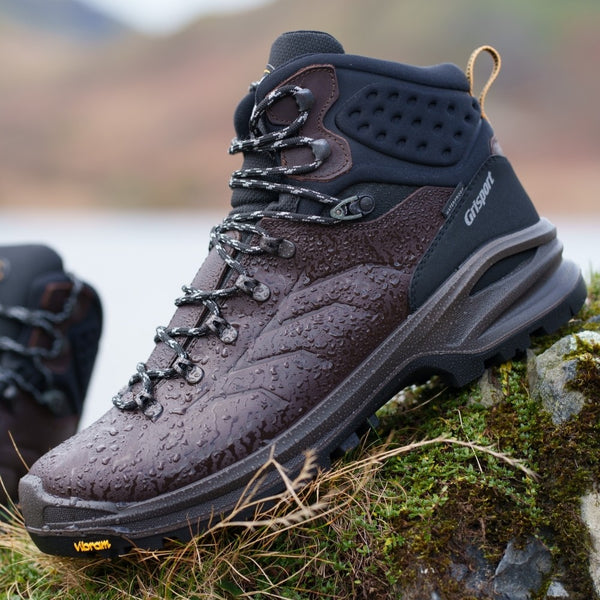 Grisport Men's Waterproof Breathable Canyon Leather Walking Boot - Borderland Muff
