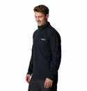 Columbia Men's Steens Mountain II Regular Fit Half Snap Fleece-BLACK - Borderland Muff