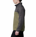 Columbia Men's Steens Mountain II Regular Fit Half Snap Fleece-STONE GREEN - Borderland Muff