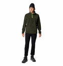 Columbia Men's Steens Mountain II Regular Fit Half Snap Fleece-GREEN - Borderland Muff
