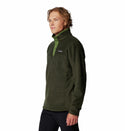 Columbia Men's Steens Mountain II Regular Fit Half Snap Fleece-GREEN - Borderland Muff