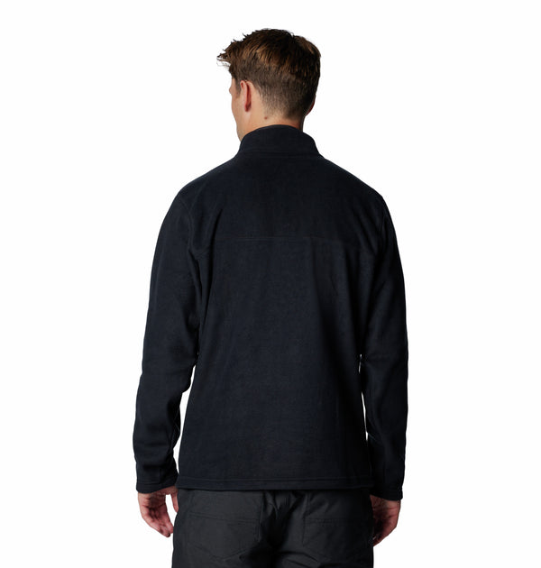 Columbia Men's Steens Mountain II Regular Fit Half Snap Fleece-BLACK - Borderland Muff