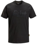 Snickers Men's Short Sleeve Logo T-shirt-BLACK - Borderland Muff