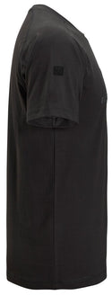 Snickers Men's Short Sleeve Logo T-shirt-BLACK - Borderland Muff